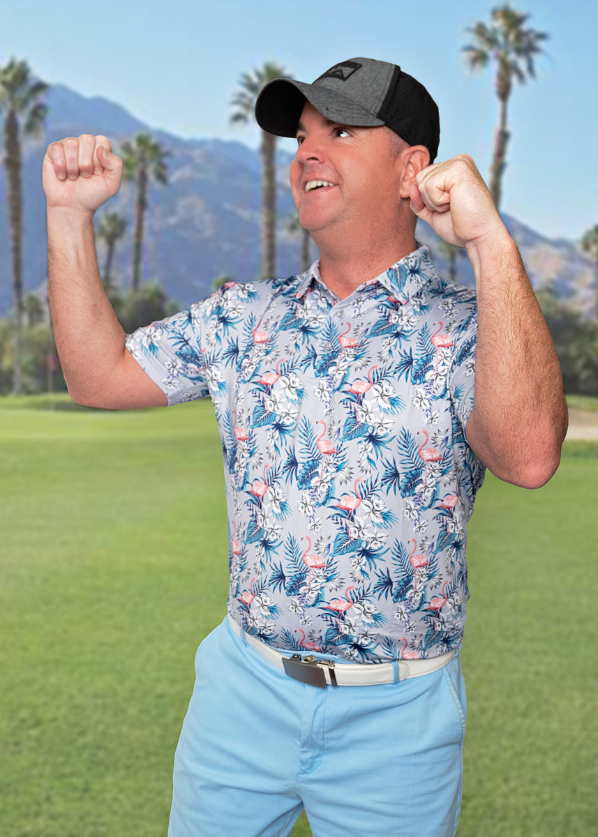 Puma hawaiian golf clearance shirt