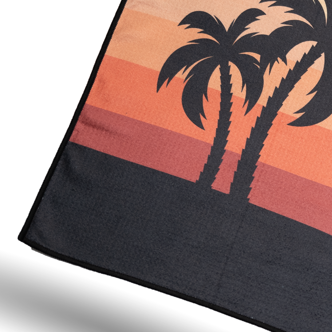 Summer Sunset Golf Towel